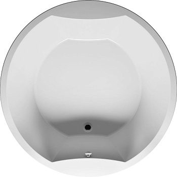 Ванна акриловая Riho COLORADO B038001005 180х180 пристенная круглая без ножек