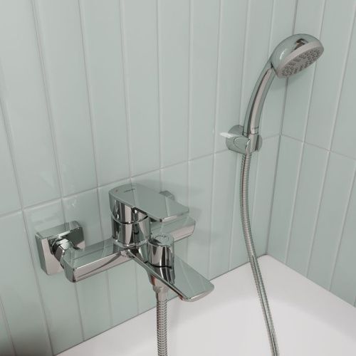 Смеситель для ванны Milardo Poli POLSB00M02 настенный хром - фото 2