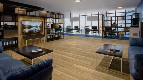 SPC ламинат Damy Floor FAMILY DF03-F Дуб Медовый толщина 0.4 см 43 класс 1220х180 - фото 2