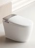 Унитаз приставной Cerutti SPA CT10616 белый с сиденьем микролифт безободковый смыв торнадо