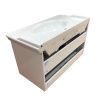 Тумба с раковиной Comforty Неаполь 00004139025CF 100х50 подвесная цвет белый