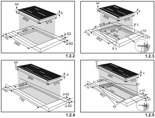 Варочная панель De Dietrich DPI7684XS - фото 3