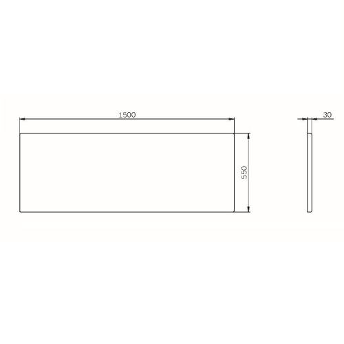 Экран для ванны Am.Pm Func W84A-150-070W-P - фото 5