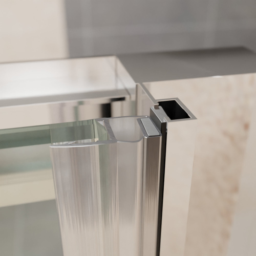 Душевая дверь RGW Passage 41081418-11 180х195 стекло прозрачное профиль хром глянцевый - фото 3