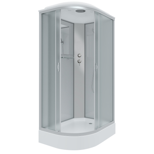 Душевая кабина Niagara Classic 33121423R 120х80 асимметричная с крышей ориентация правая