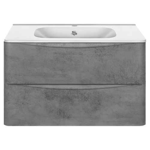 Тумба под раковину Vincea Paola VMC-2P800BT 79х47х50 подвесная цвет серый - фото 2