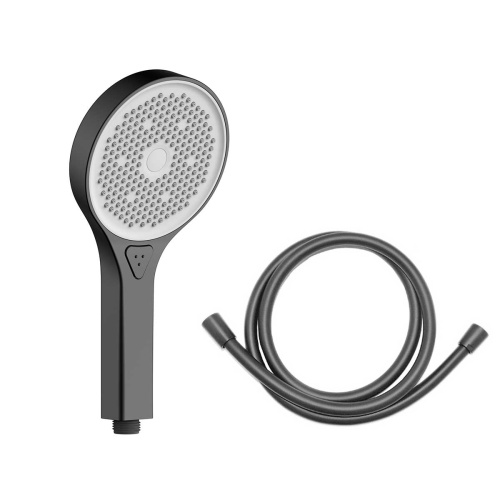 Душевой гарнитур Vincea VSHN-42HGM настенный вороненая сталь