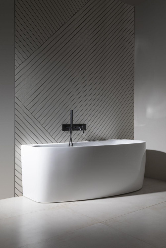 Ванна акриловая Allen Brau Priority 2.31005.20A 160х78 пристенная асимметричная с ножками - фото 3