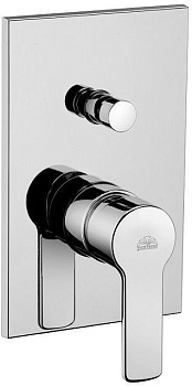 Смеситель для душа Paffoni West WS015CR встраиваемый в стену хром