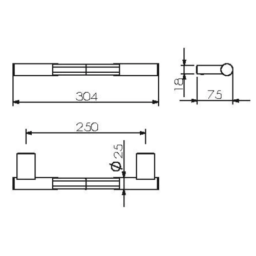 Поручень Langberger Accessories 28056A - фото 2