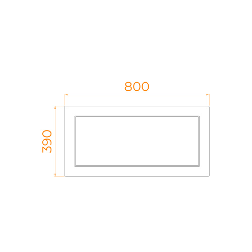 Экран фронтальный для поддона RGW 16230912-80b - фото 2