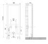 Инсталляция для биде Vitra Frame 880-5800