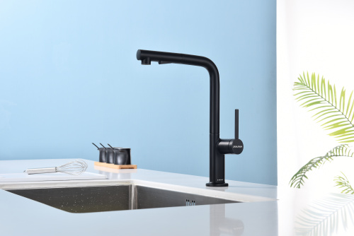 Смеситель для кухни Paulmark NEO Ne214419-AN на раковину антрацит - фото 4