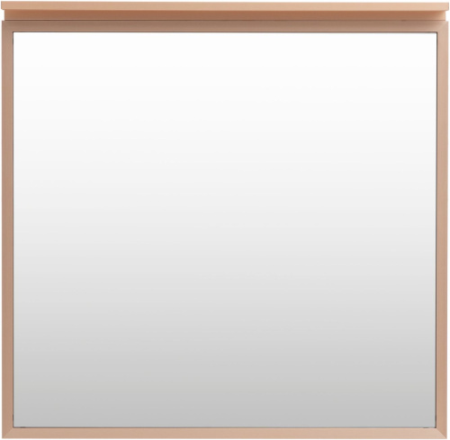 Зеркало в ванную Allen Brau Priority 1.31015.60 80х75 цвет медь - фото 3