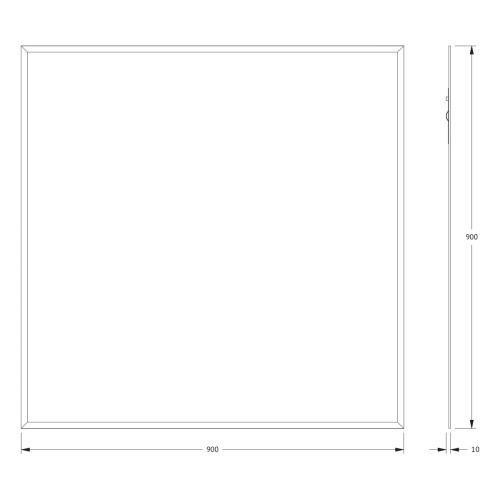 Зеркало в ванную Evoform Comfort BY 0928 90х90 - фото 2