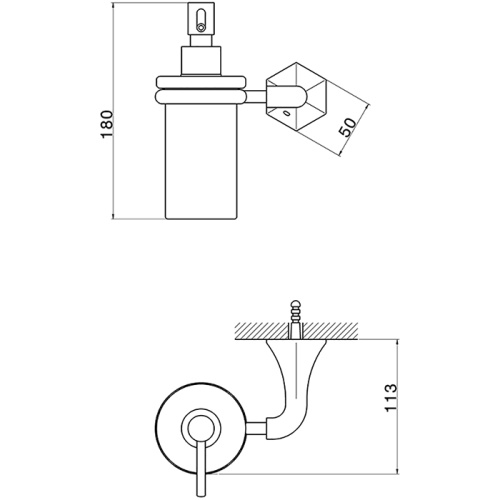 Дозатор Cisal Cherie CE09062024 - фото 2