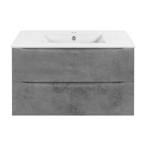 Тумба под раковину Vincea Mia VMC-2MC900BT 91х50х46 подвесная цвет серый - фото 3