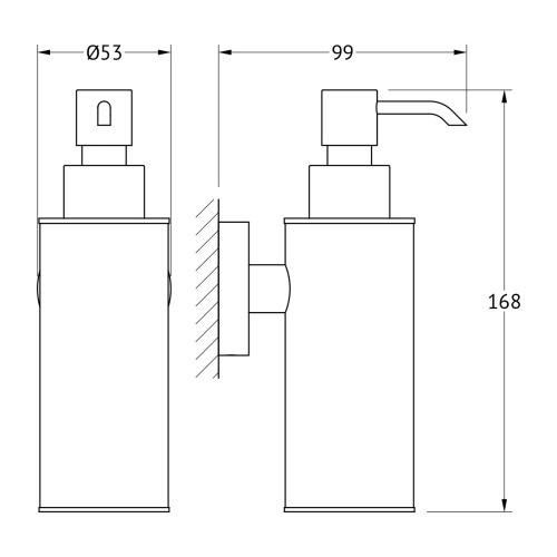 Дозатор Artwelle Harmonie HAR 016 - фото 2