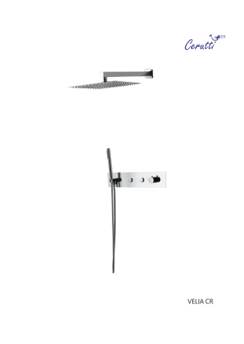 Душевая система Cerutti SPA CT10398 настенная - фото 2