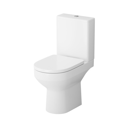 Унитаз напольный с бачком Am.Pm Spirit V2.0 C708600SC белый глянцевый с сиденьем микролифт душевой смыв - фото 2