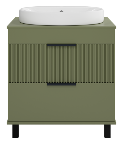 Тумба под раковину Brevita Enfida ENF-06070-0842Я 71х50х65 напольная - фото 2