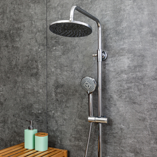 Душевая стойка Orange Otto M22-911cr настенная цвет хром - фото 5