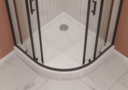 Душевой поддон Santek Палермо 1WH302477 80х80 акрил белый - фото 5