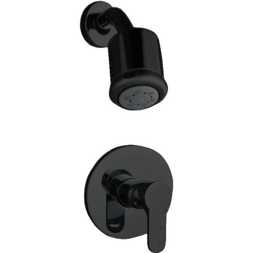 Душевая система ALMAes Bartin TVZ-0895 встраиваемая цвет черный - фото 2