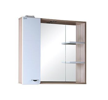 Зеркало-шкаф Onika Стиль 207519 75х17х72 подвесной