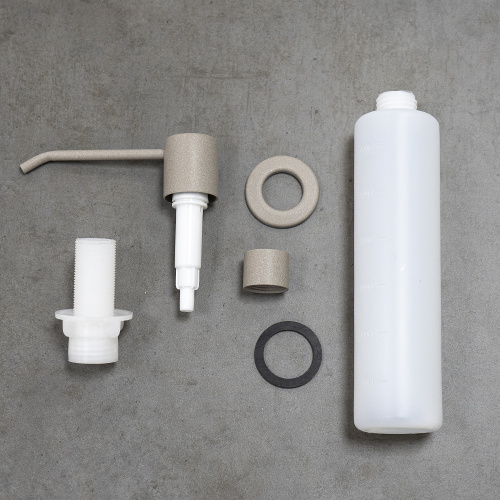 Дозатор кухонный LeMark Expert LM8201PGR - фото 4