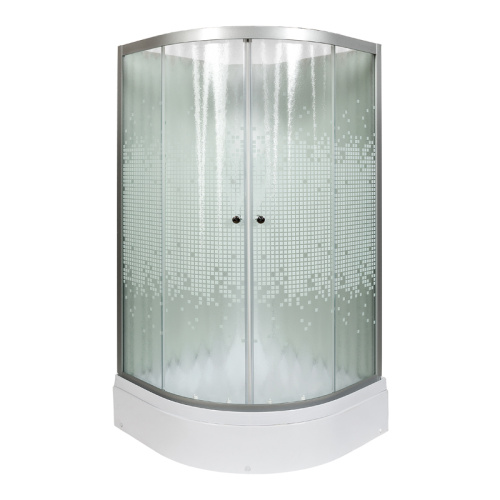 Душевая кабина AvaCan L780NGM 80х80 четверть круга без крыши ориентация универсальная - фото 2