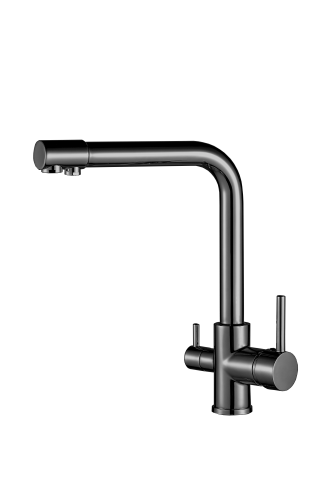 Смеситель для кухни BOCH MANN LAURA GR BM10425 на мойку серый - фото 2