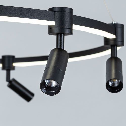 Люстра подвесная Arte Lamp Ring (Ринг) A2186SP-1BK - фото 5