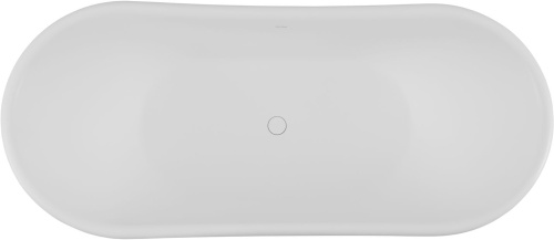 Ванна из искусственного камня Allen Brau 2.35004.21 171х75 отдельностоящая овальная с ножками - фото 5