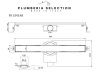 Душевой лоток Plumberia Selection PSL LINEAR PSL60MT 60х5 нержавеющая сталь