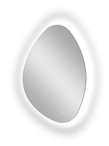 Зеркало в ванную Континент Alma ЗЛП613 70х100 цвет белый - фото 3