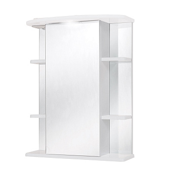 Зеркало-шкаф Onika Глория 205504 55х25х71 подвесной цвет белый