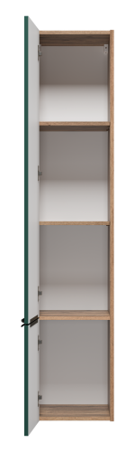 Шкаф-пенал Brevita Greenwood GRE-05035-08Л 35х34х165 подвесной - фото 3