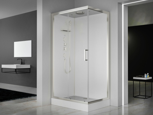 Душевая кабина Acquazzone Bogema 120 120х80 прямоугольная с крышей ориентация универсальная - фото 2