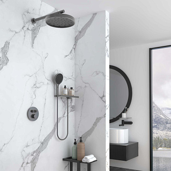 Душевая система Vincea Inspire VSFW-3I22MT2RGM встраиваемая в стену с термостатом