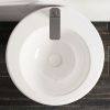 Раковина из сантехнического фарфора Ceramica Nova 850 CN1807 60х50 напольная цвет белый 1 отверстие под смеситель