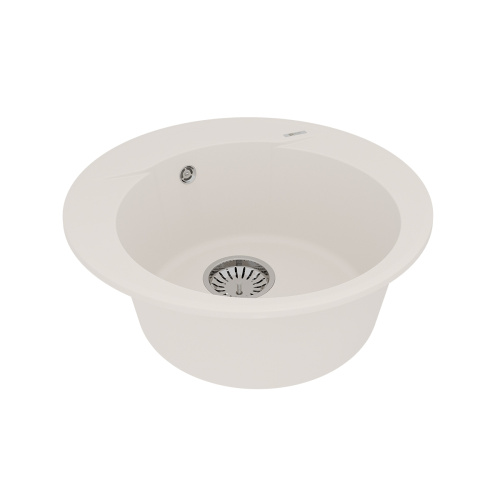 Кухонная мойка LeMark Sula 500 9910004 50х50 цвет белый поверхность матовая - фото 2