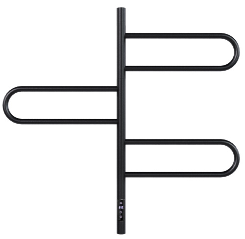 Полотенцесушитель Vincea VTD-1R2CBE 52х79 электрический черный - фото 3