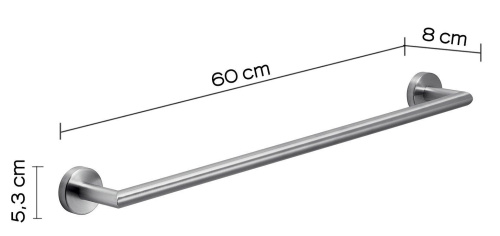 Полотенцедержатель Gedy Project 5021/60(38) - фото 2
