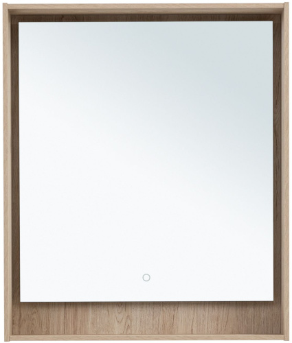 Зеркало в ванную Aquanet Милан 00336404 70х83 цвет светлое дерево - фото 2