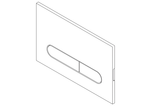 Клавиша смыва механическая BelBagno PROSPERO BB005-PR-CHROME цвет хром - фото 4