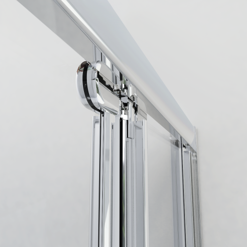 Душевая дверь Vincea Garda VDB-1G800CH 80х190 стекло текстурное профиль хром глянцевый - фото 4