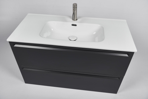 Тумба с раковиной Inda Piccadilly INDA Piccadilly 80MG Kona 80х45х60 подвесная - фото 3