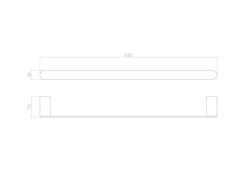 Полотенцедержатель Wonzon & Woghand Carbon WW-7712 - фото 2