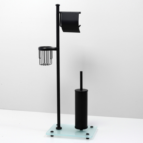 Стойка с аксессуарами для ванны WasserKRAFT 1264B - фото 3